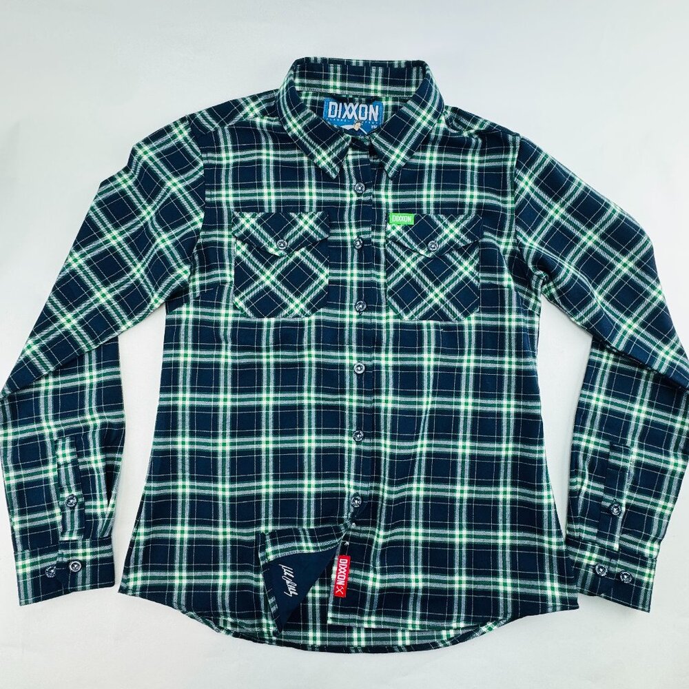 Dixxon Mike Vallely Flannel Green Plaid